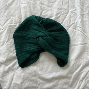 Womens Green Turban
